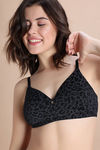 Zivame Power Pulse Padded Non Wired Medium Coverage Tshirt Bra - Tap Shoe — thumbnail 1